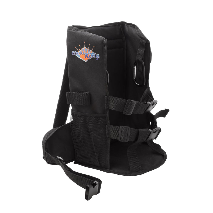Backpack Carrier Flame King Propane Tank for 5LB or 10LB Cylinders for Weed Burning (Tank & Torch Sold Separately)