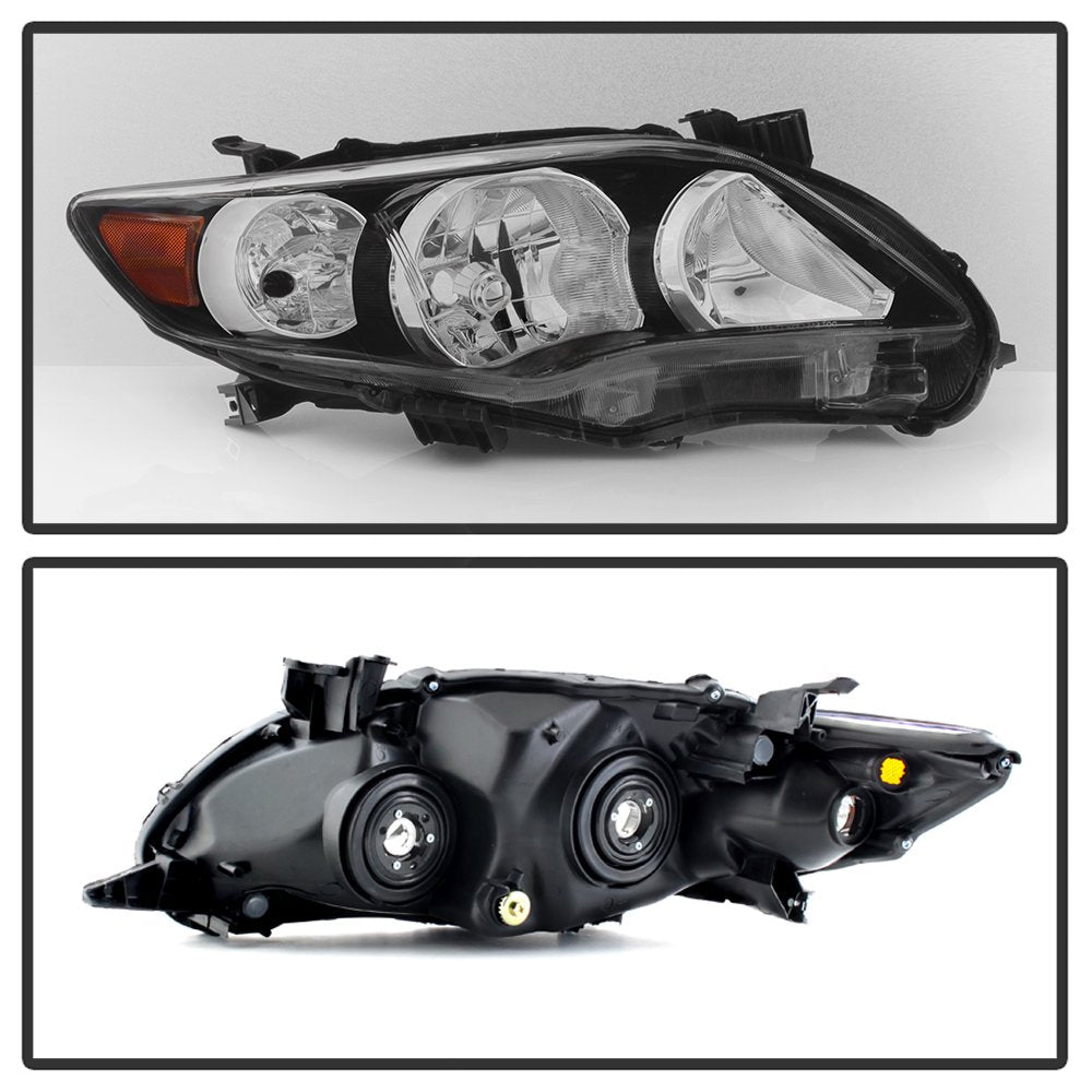 OEM Style Xtune Headlight (HD-JH-TCO11-OE-BK-R) (OE)