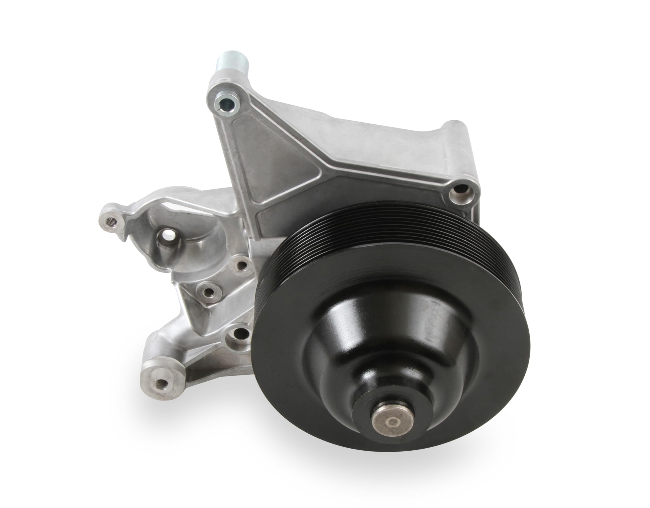 Power Steering Bracket Kit Holley 97-334 with Long Spacer Natural