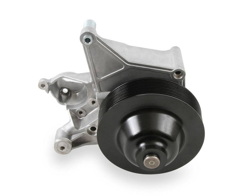 Power Steering Bracket Kit Holley 97-334 with Long Spacer Natural