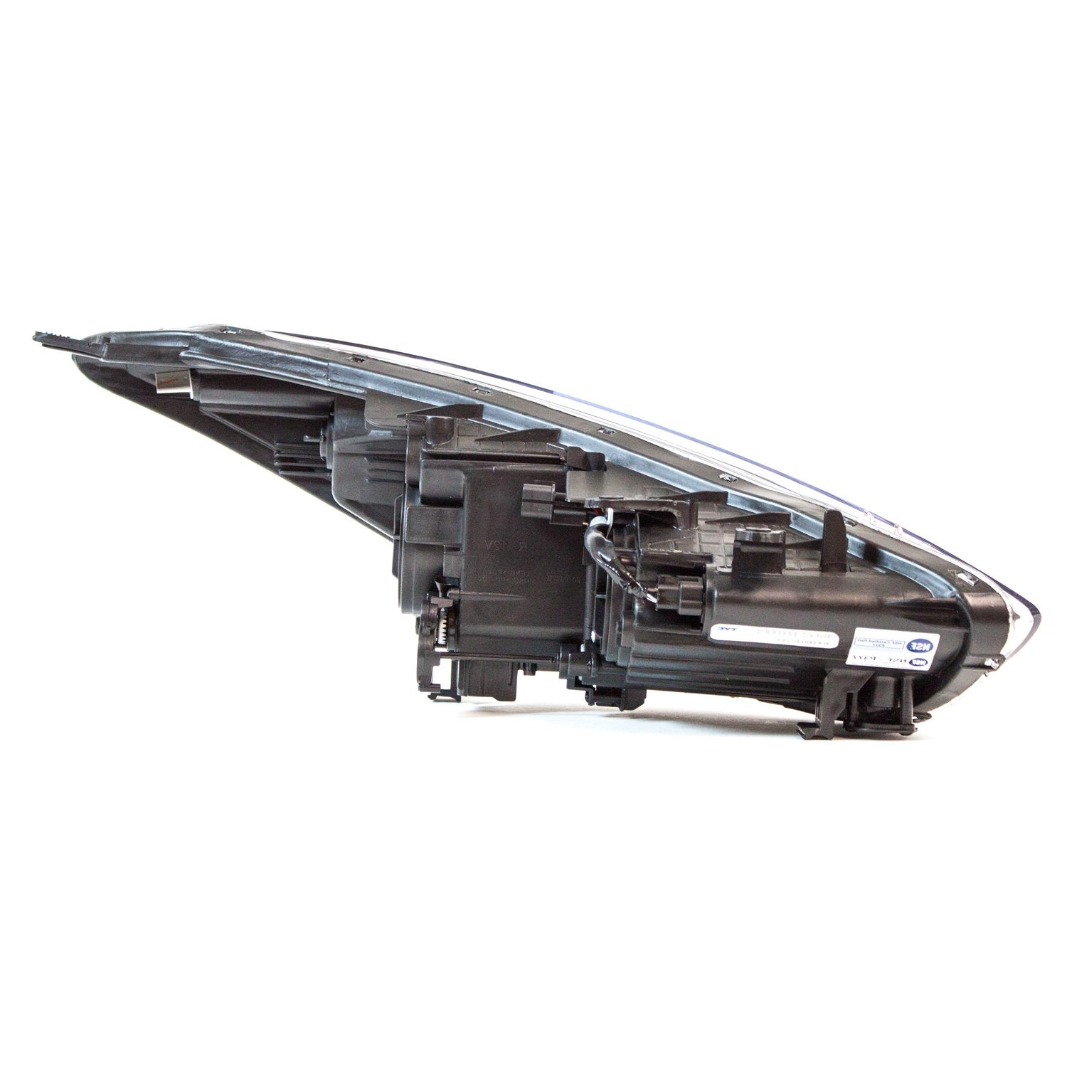 Left TYC Headlight Assembly Compatible with 2013-2017 Hyundai Elantra