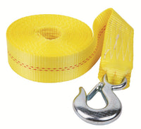 Fulton Winch Strap w/Hook, 2" x 20', Heavy Duty WS20HD0200