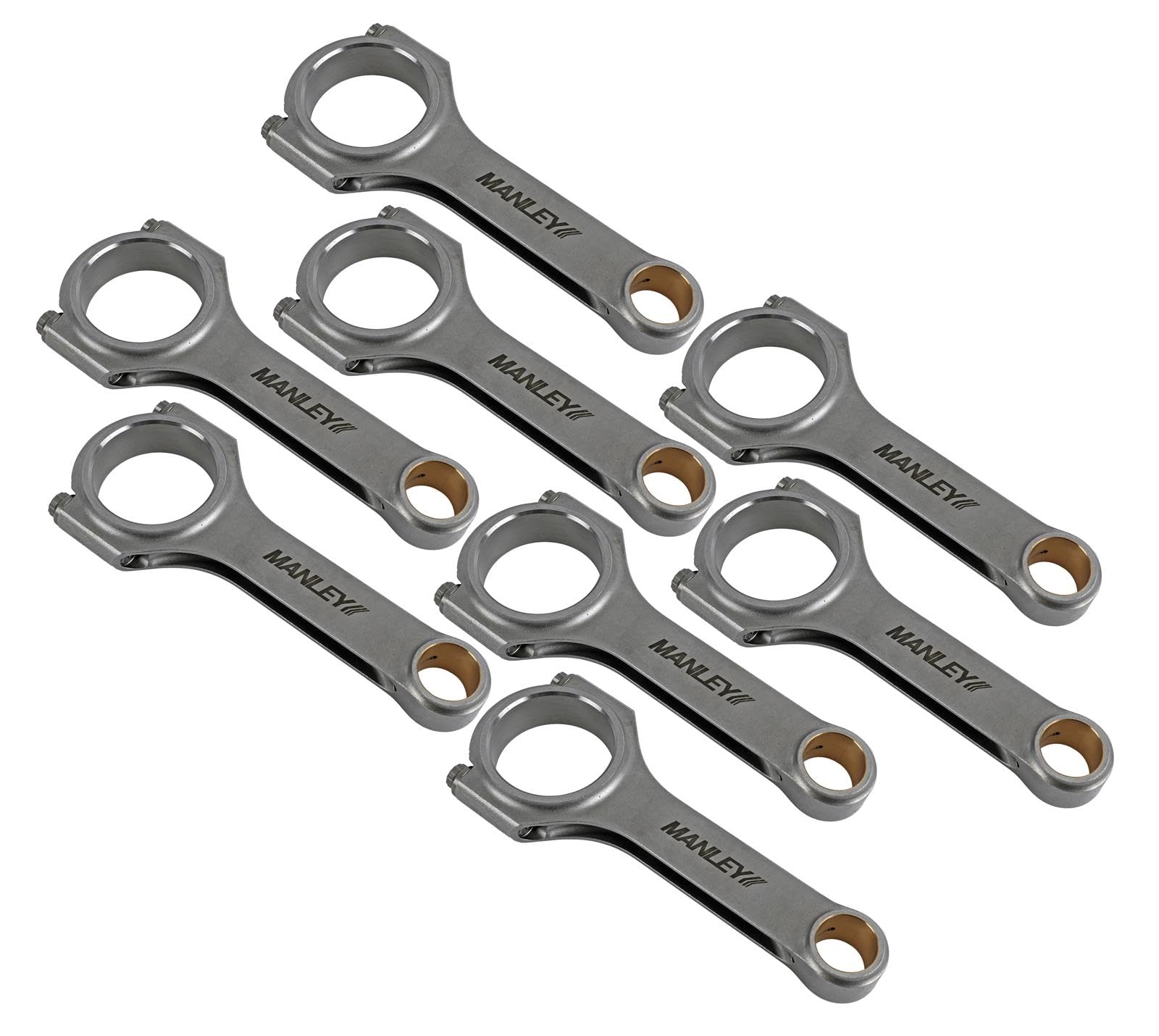 Chrysler Manley 6.1L Hemi ARP 2000 6.240 w/ .9848in Pin H Beam Connecting Rod Set