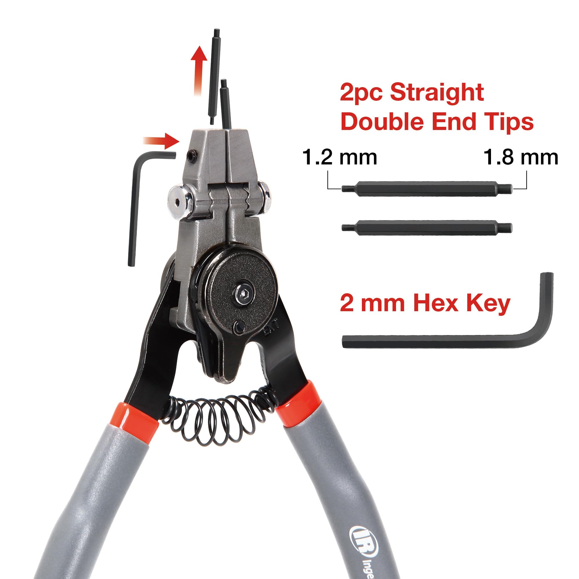 Ingersoll Rand Multi-Angle Tech Solutions Snap Ring Pliers Internal/External - 755628