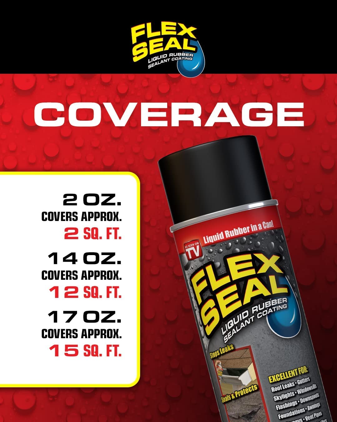 Mini Flex Seal Clear 3 Pack