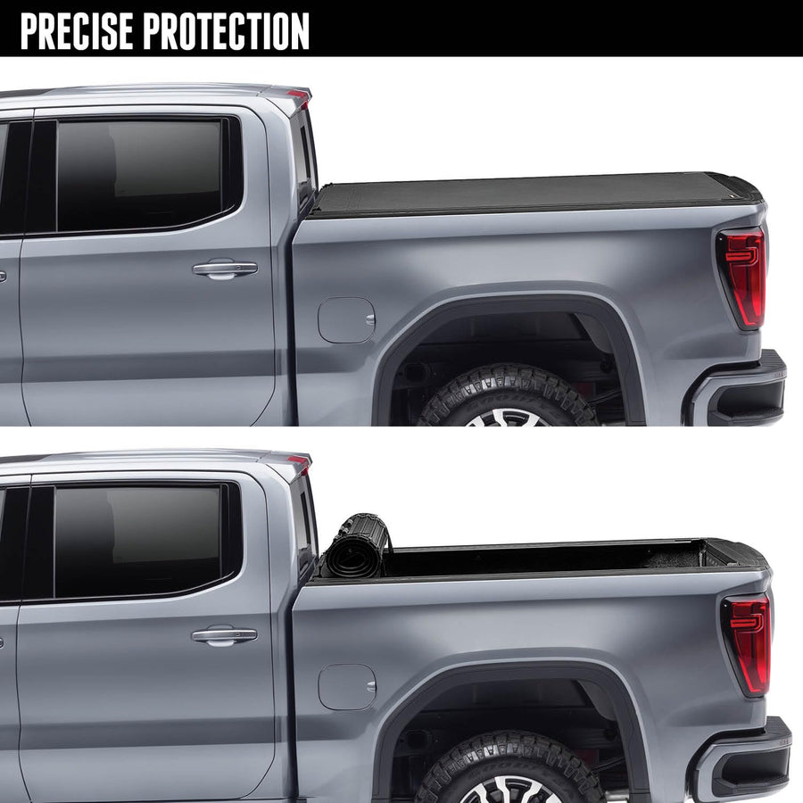 BAK Revolver X4s Hard Rolling Truck Bed Tonneau Cover | 80135 | Fits Chevy/GMC 2019-2026 Silverado/Sierra (Carbon Pro Bed) 5' 9" Bed (68")