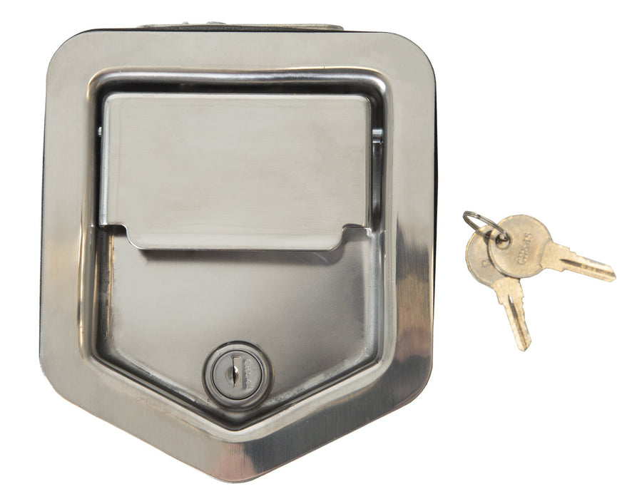 Rotary Paddle Latch Buyers Products L3890RLS, Silver (Latch,Handle,Paddle Rotary,)