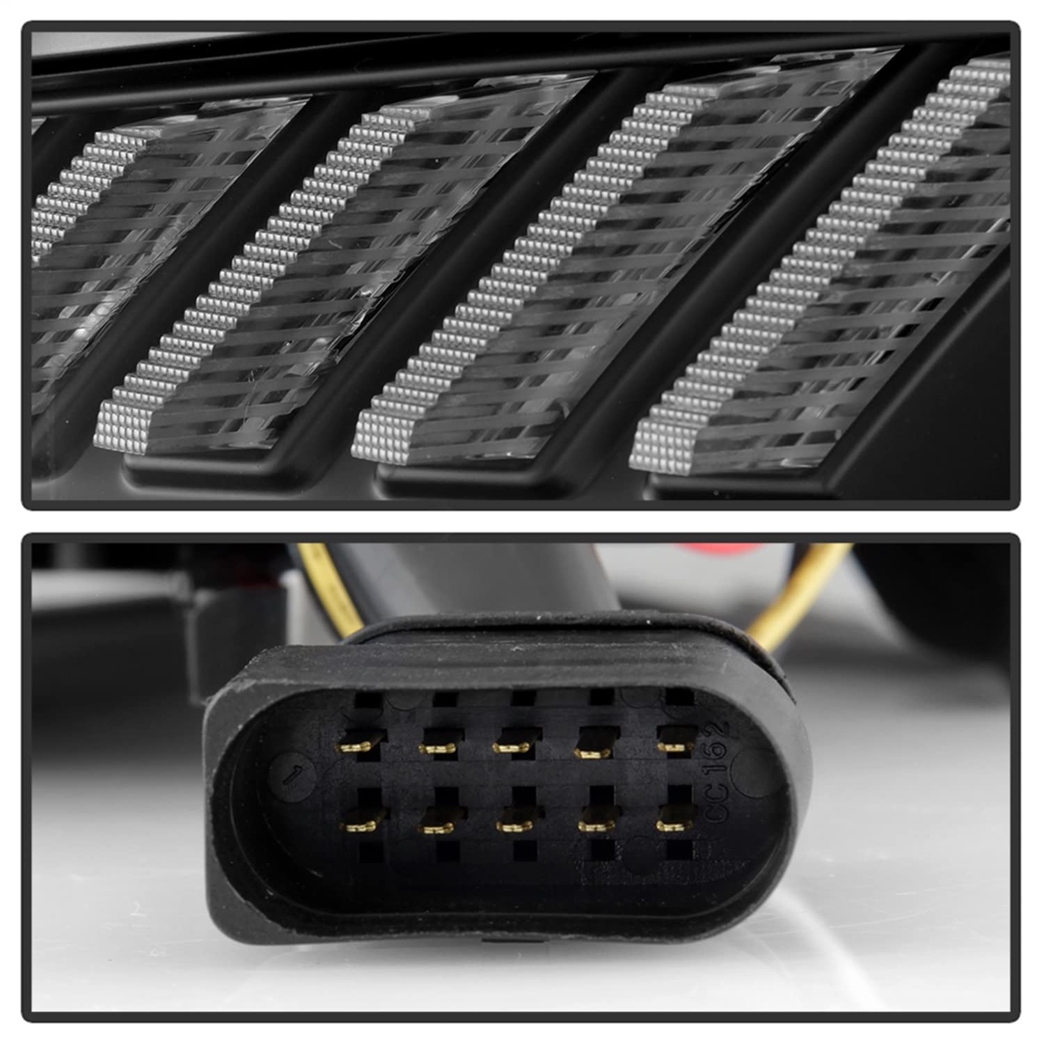 Headlights Spyder Apex (PRO-YD-AA413HALAP-BK)