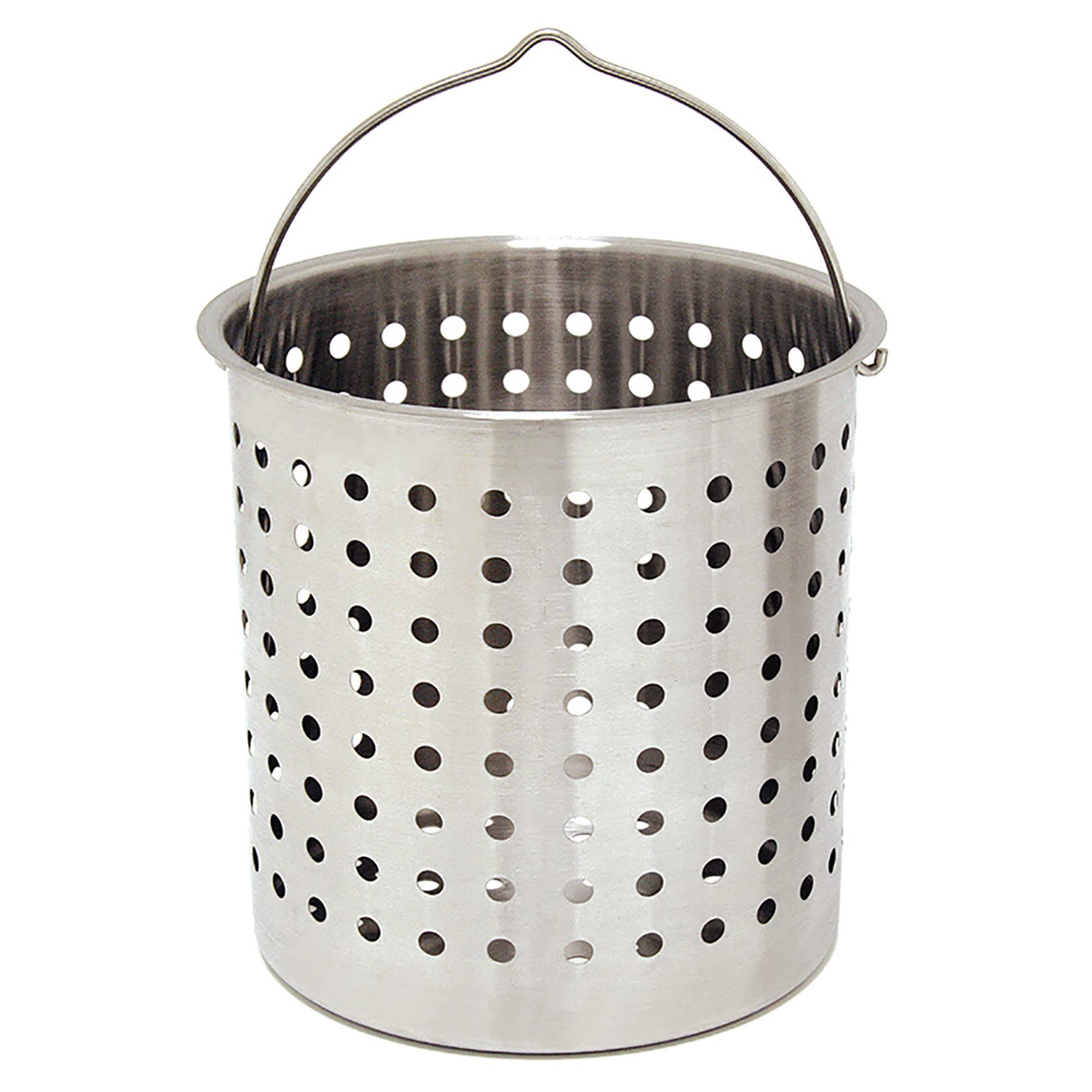 Bayou Classic 44-qt Stainless Steel Basket Perfect For Steaming and Boiling Compatible w/Corresponding B144 Bayou Classic Stainless Stockpots
