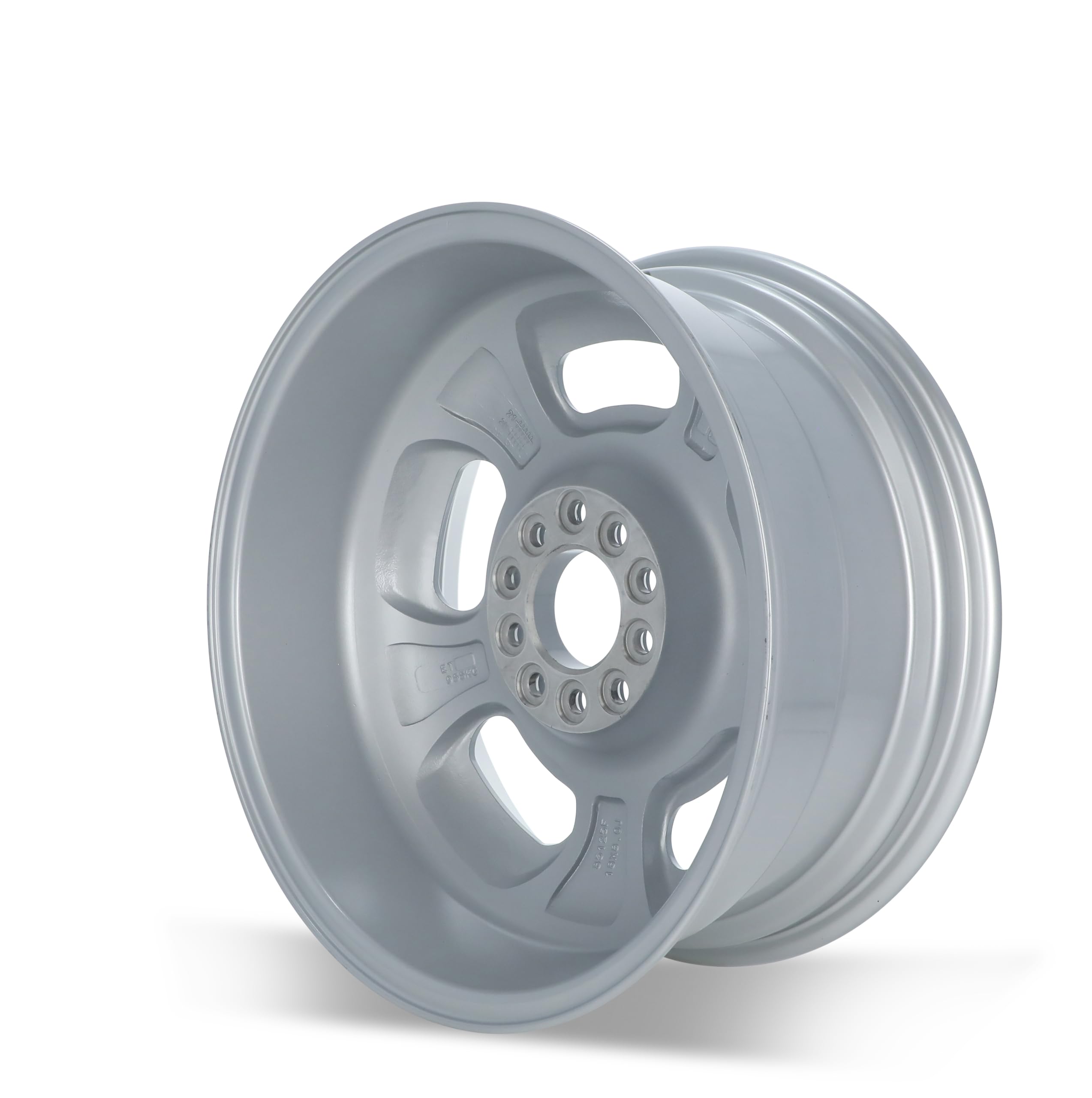 107 Series REV Wheels 107S-8800600 Rally 18x8-4.5 bs - 5x4.75/5x120.65/5x5/5x127 -Gray/Machine Lip