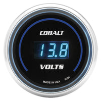 Cobalt Digital Voltmeter Gauge Auto Meter 6391
