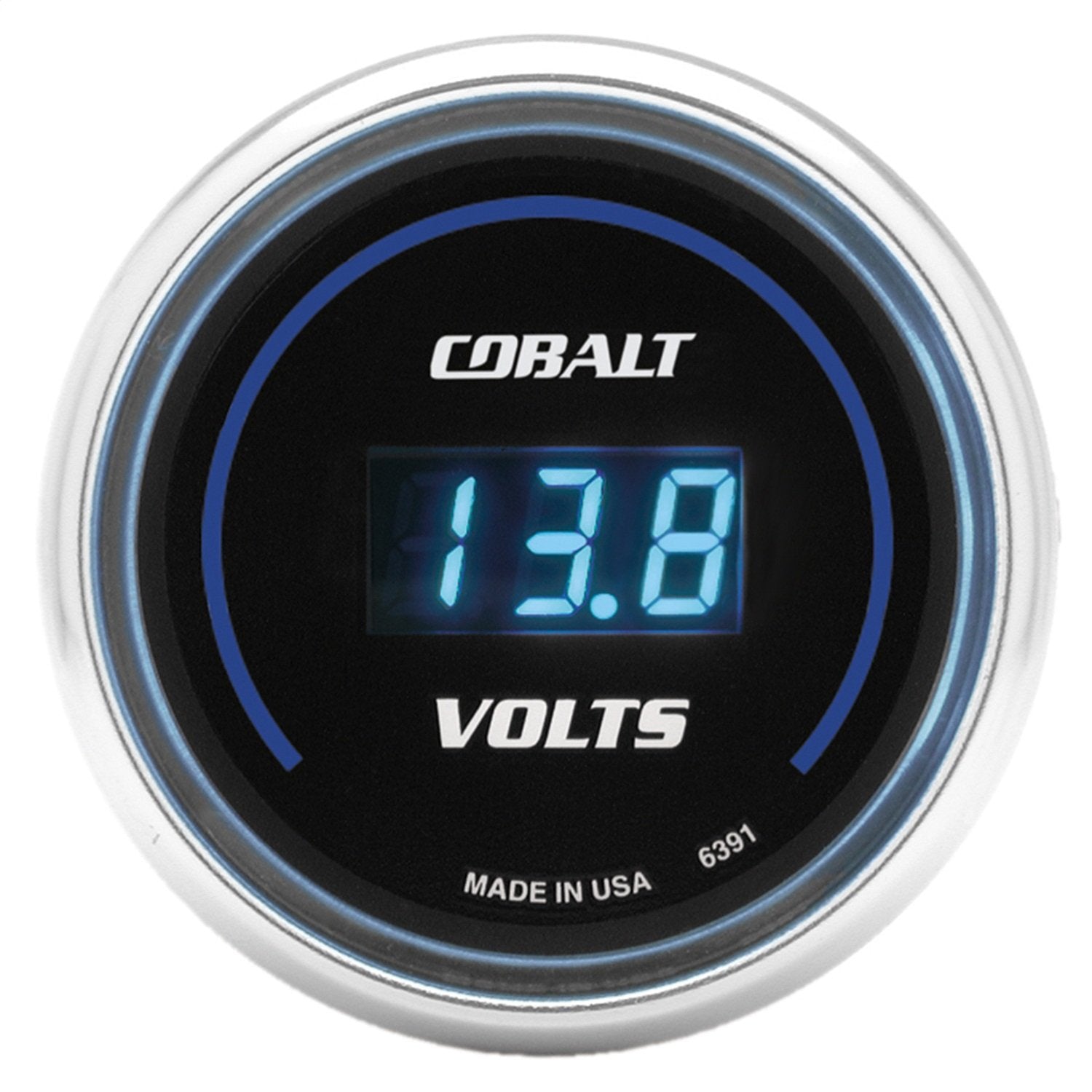 Cobalt Digital Voltmeter Gauge Auto Meter 6391