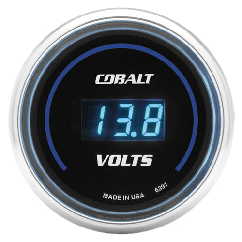 Cobalt Digital Voltmeter Gauge Auto Meter 6391