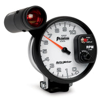 Auto Meter Phantom II 5" 10000 RPM Shift-Lite Tachometer 7599
