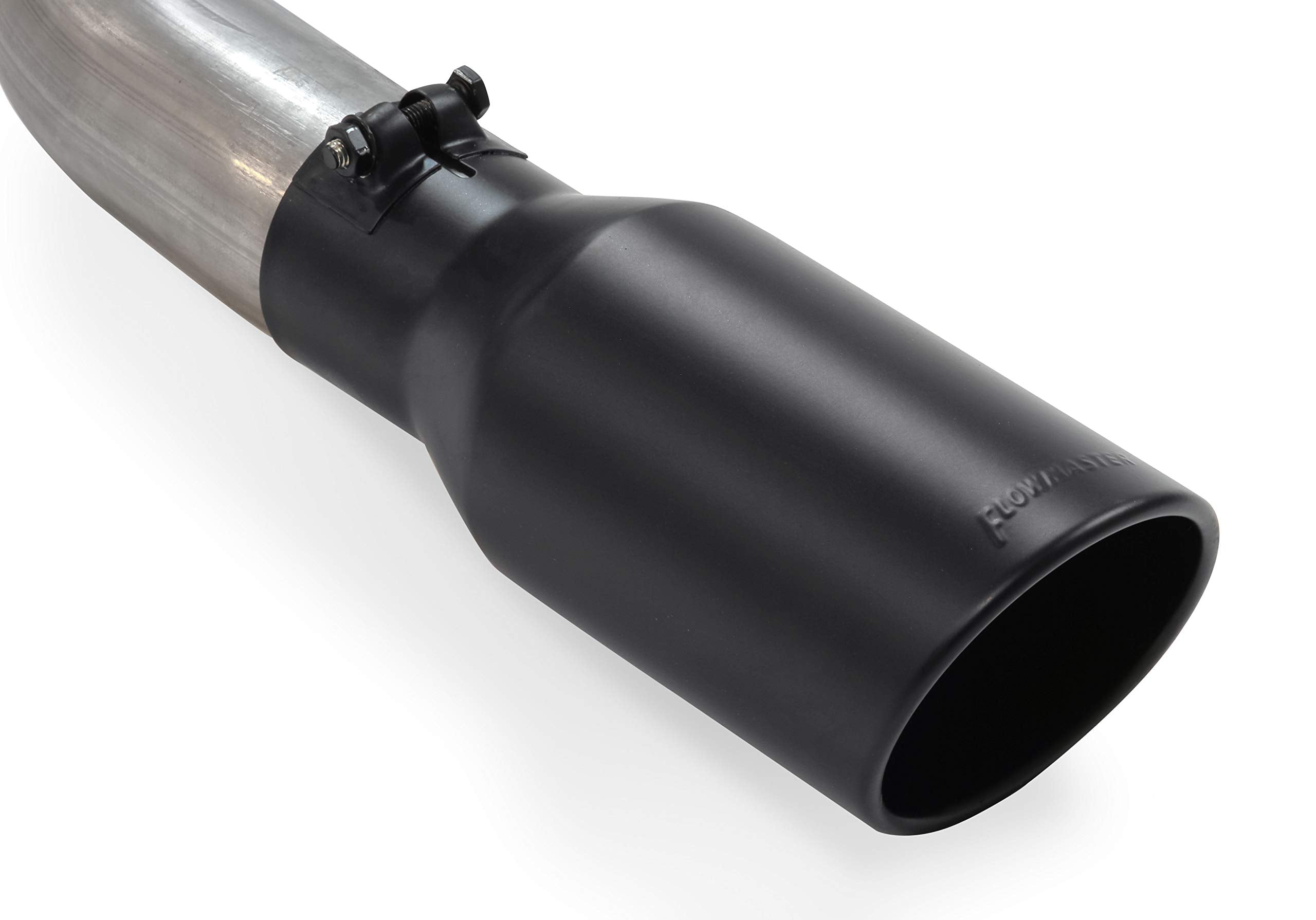 Flowmaster FlowFX 717864 Cat-Back Exhaust Kit 3 Inch 409 Stainless Steel 4.5 Inch Black Ceramic Coated 304 Stainless Steel Tip Compatible with 2009-2014 Ford F-150 3.5L Ecoboost 4.6L 5.0L 5.4L