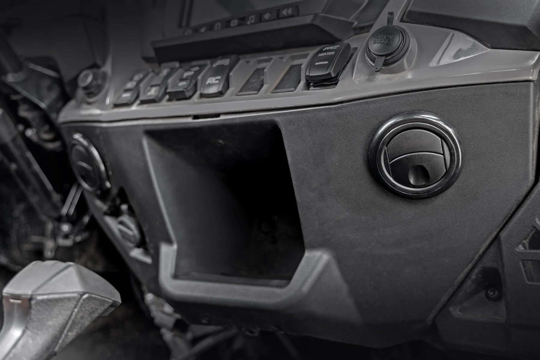 Cab Heater Rough Country for Polaris RZR XP 1000-16,000 BTU UTV Heater Kit with Fast Cabin Warm-Up & Defrost, Complete Install Kit, Factory-Like Fit