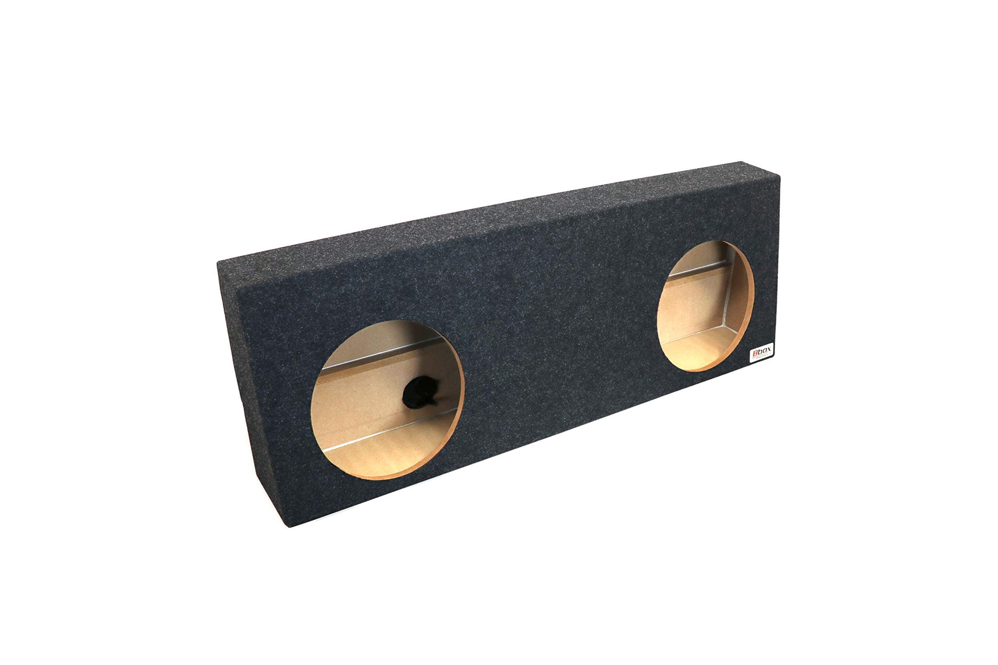 Bbox 12" Dual Sealed Carpeted Subwoofer Enclosure - Fits 2007-2013 Toyota Tundra Crew Max - Subwoofer Box Improves Audio Quality, Sound & Bass