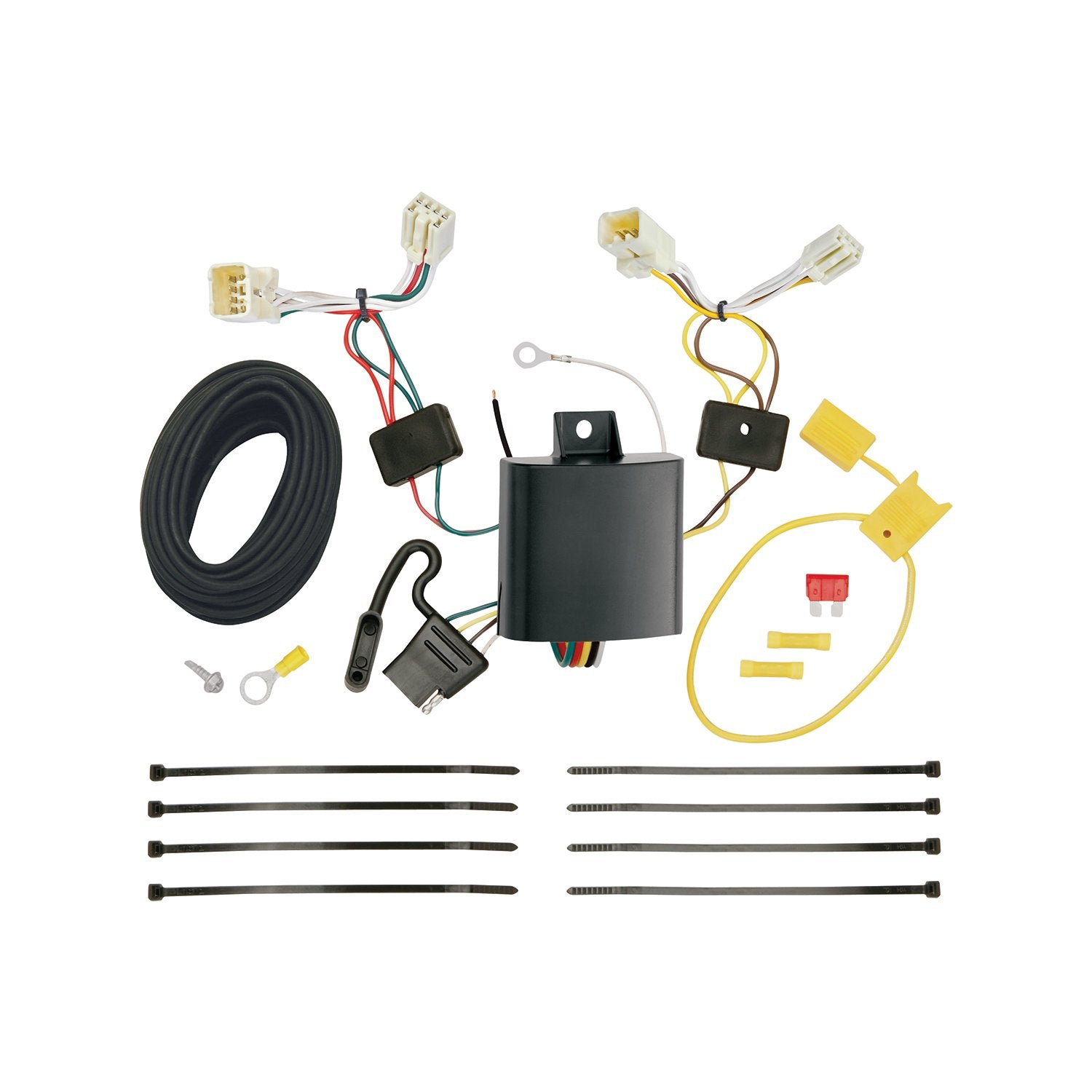 T-One® TEKONSHA T-Connector Harness, 4-Way Flat, Compatible with Select Elantra Hyundai, Elantra GT