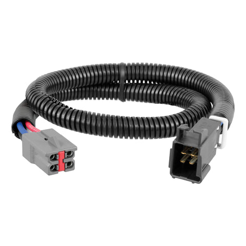 CURT Quick Plug Electric Trailer Brake Controller Wiring Harness, Fits F-150 Select Ford Bronco