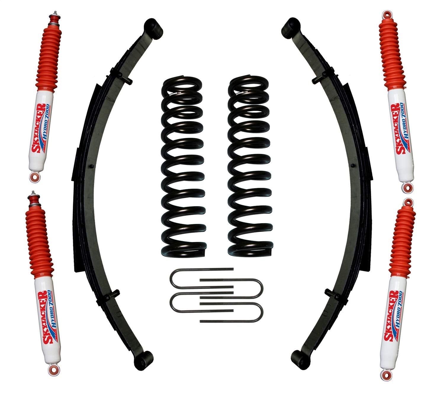 Suspension Lift Kit w/Shock 9 in. Lift Incl. Front/Rear Springs Skyjacker 179BKS-H Rear U Bolt Kit