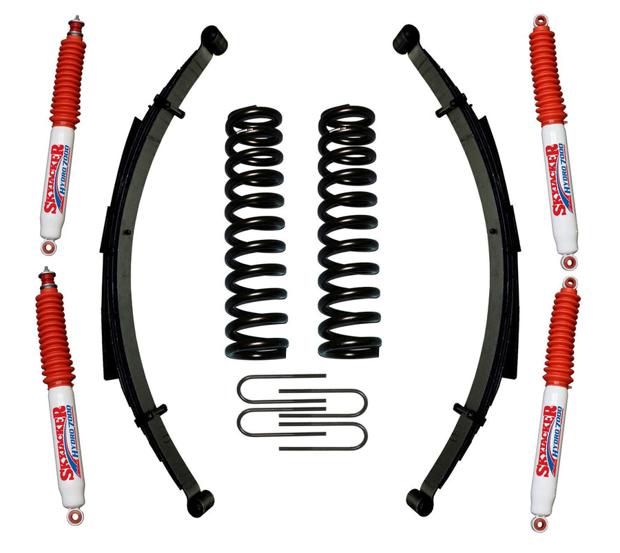Suspension Lift Kit w/Shock 9 in. Lift Incl. Front/Rear Springs Skyjacker 179BKS-H Rear U Bolt Kit