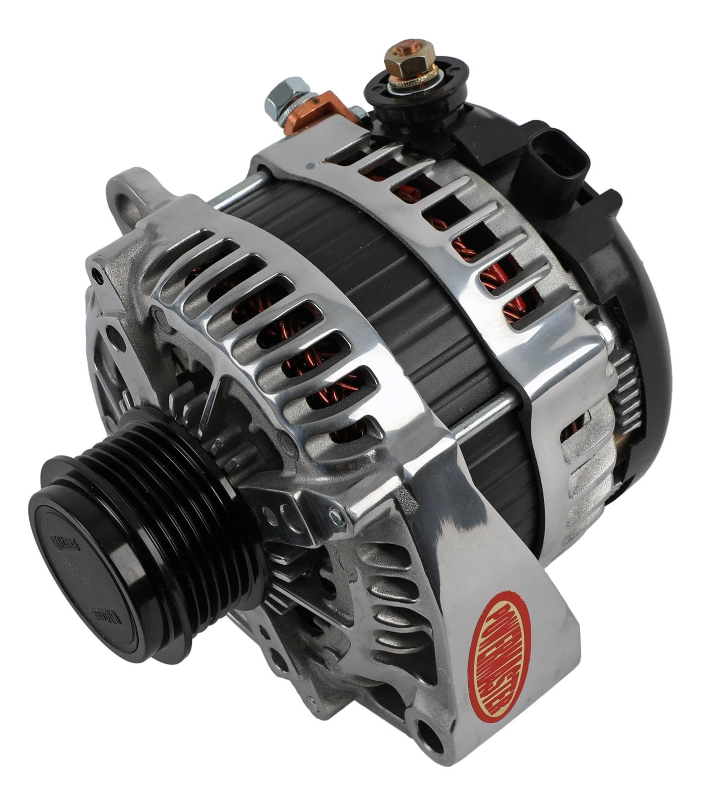 Alt Denso Powermaster Polish 245A GM w/Decoupler Pulley