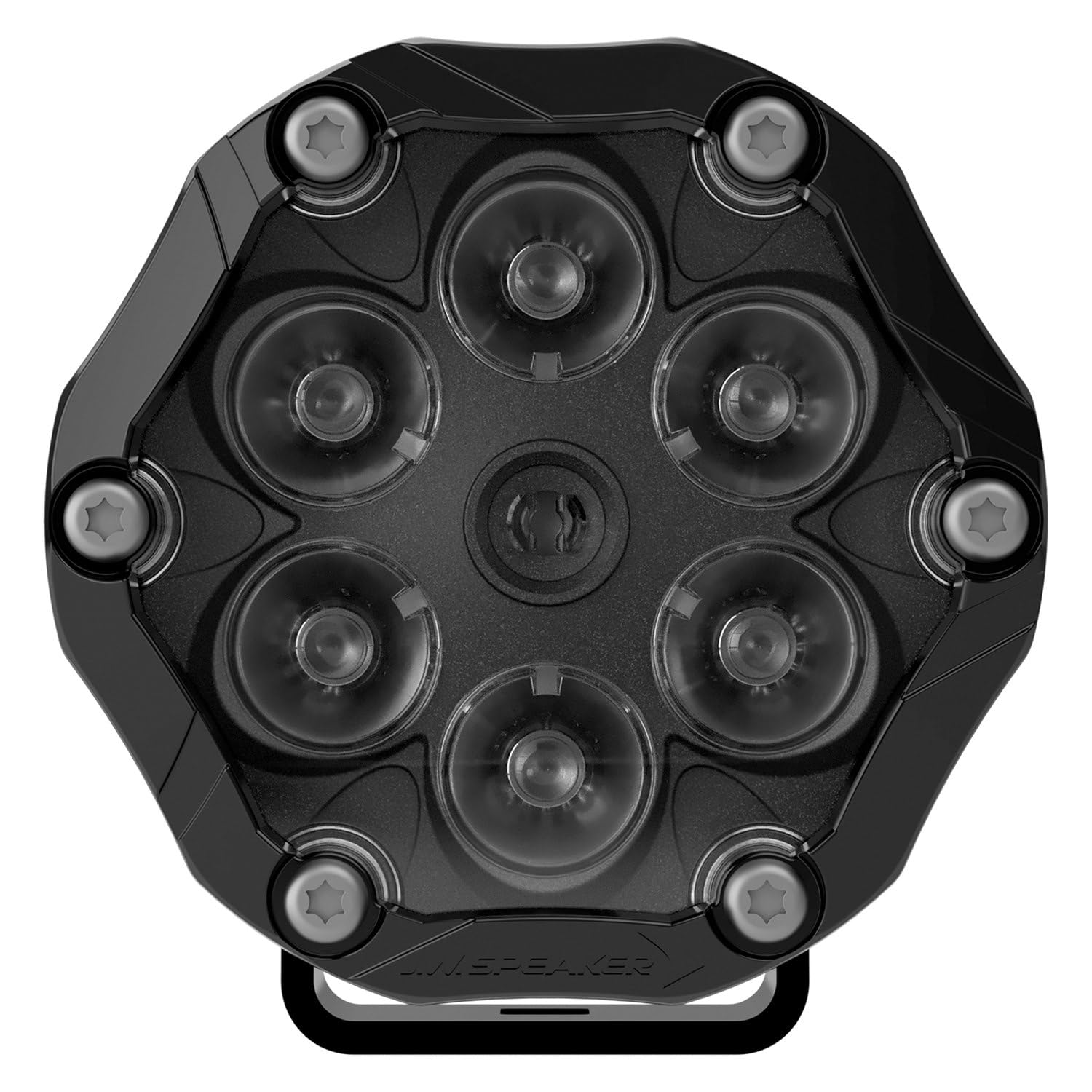 Round J.W. SPEAKER LED Light Pods, Model Trail 6 Sport