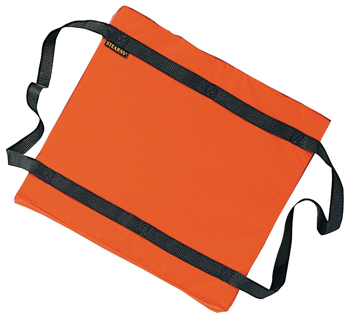 Utility Stearns and Flotation Cushion, 16 x 14 3/8", Orange