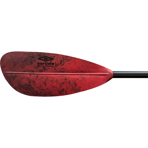 Magic Carlisle Mystic Kayak Paddle with Polypropylene Blades and Aluminum Shaft, 220cm - Black Cherry