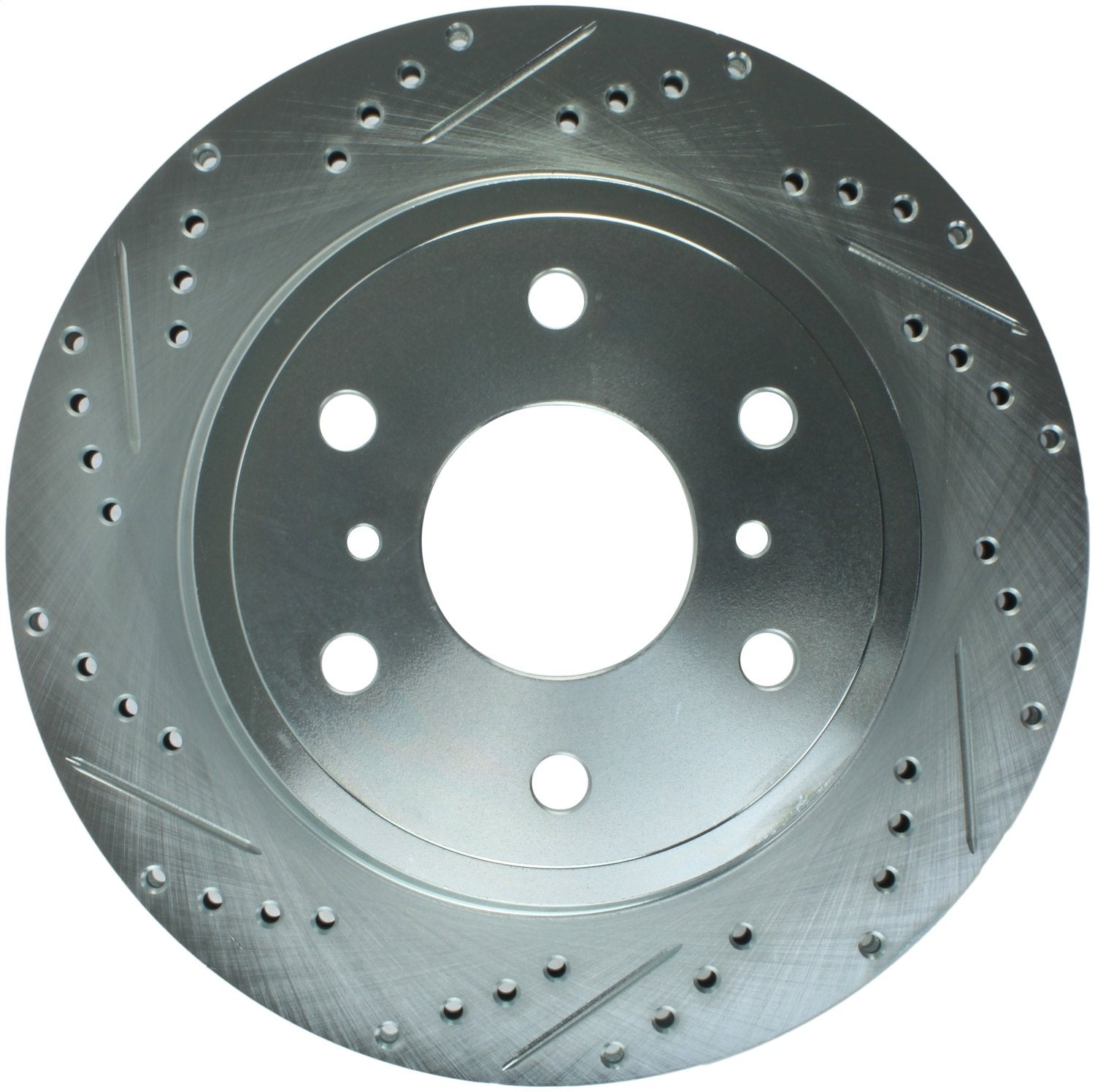 StopTech 227.66065R Brake Rotor Select Sport Drilled and Slotted; Rear Right