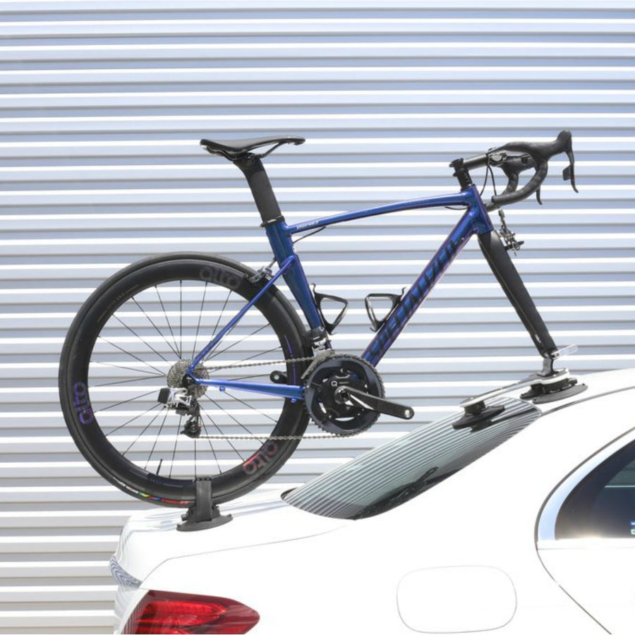 Single SeaSucker Talon Bike Rack for Cars - USA Made Racks - SUV, Sedan, Hatchback, RV, BMW, Honda, Tesla, Mazda and Every Other Car – No Hitch Mount, 100% Safe, Zero Damage, Travel-Friendly Carrier