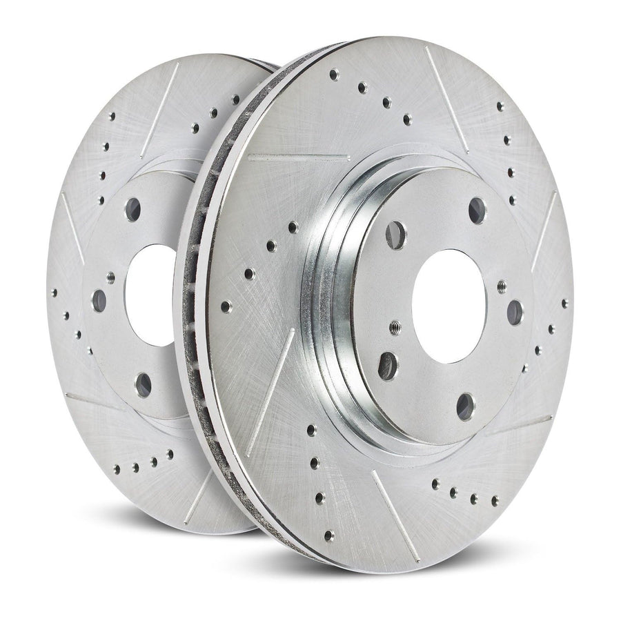 20-22 Ram 1500 PowerStop Front Left Evolution Drilled & Slotted Rotor (AR86004XL)