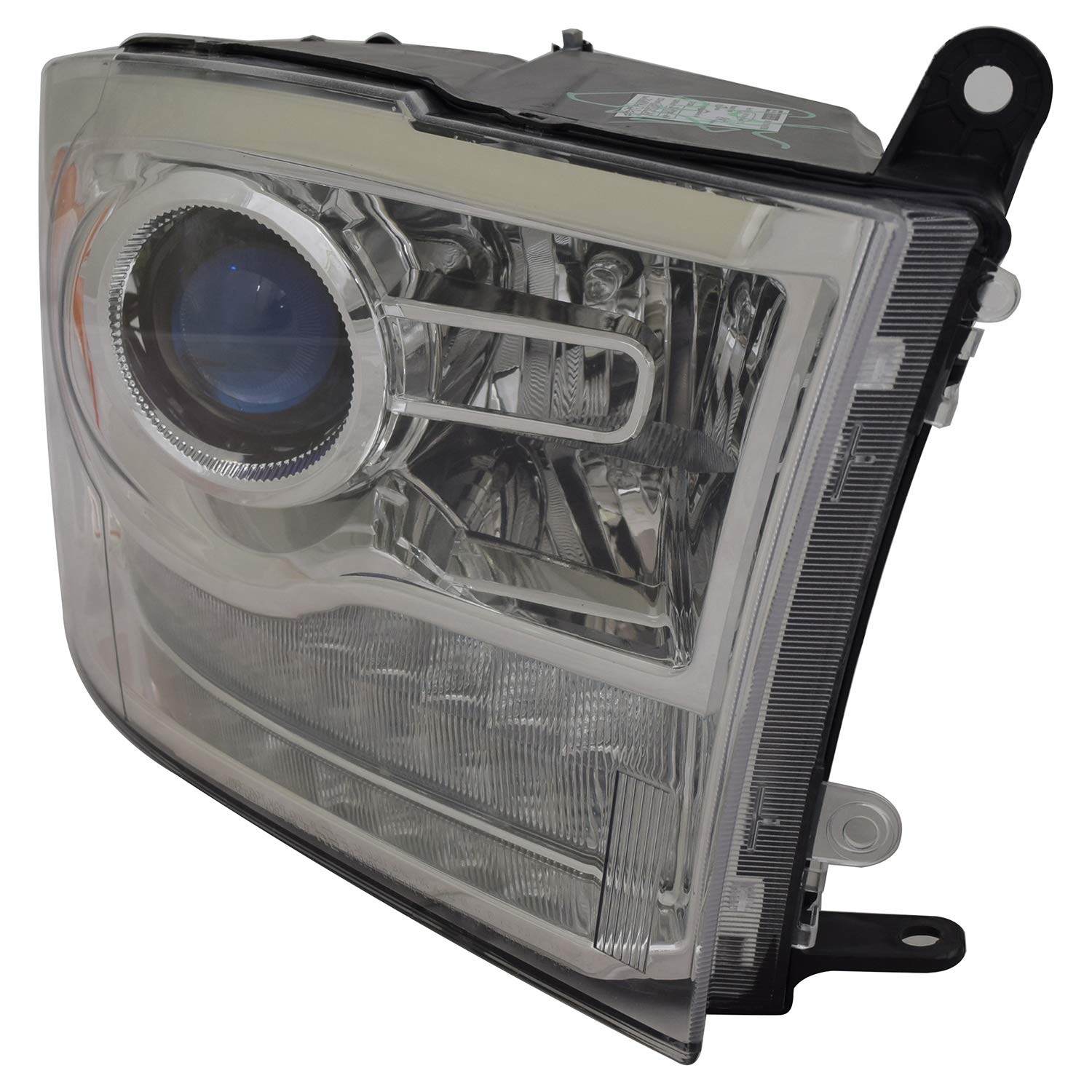 Right TYC Headlight Assembly Compatible with 2013-2015 Dodge Ram 1500 Pickup
