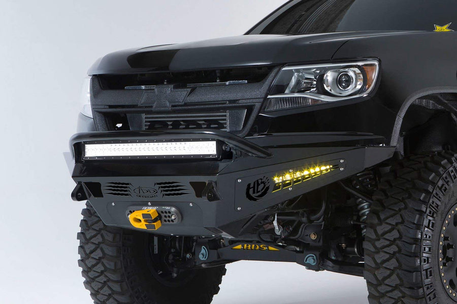 HoneyBadger Addictive Desert Designs Front Bumper for Chevy Colorado F357382720103