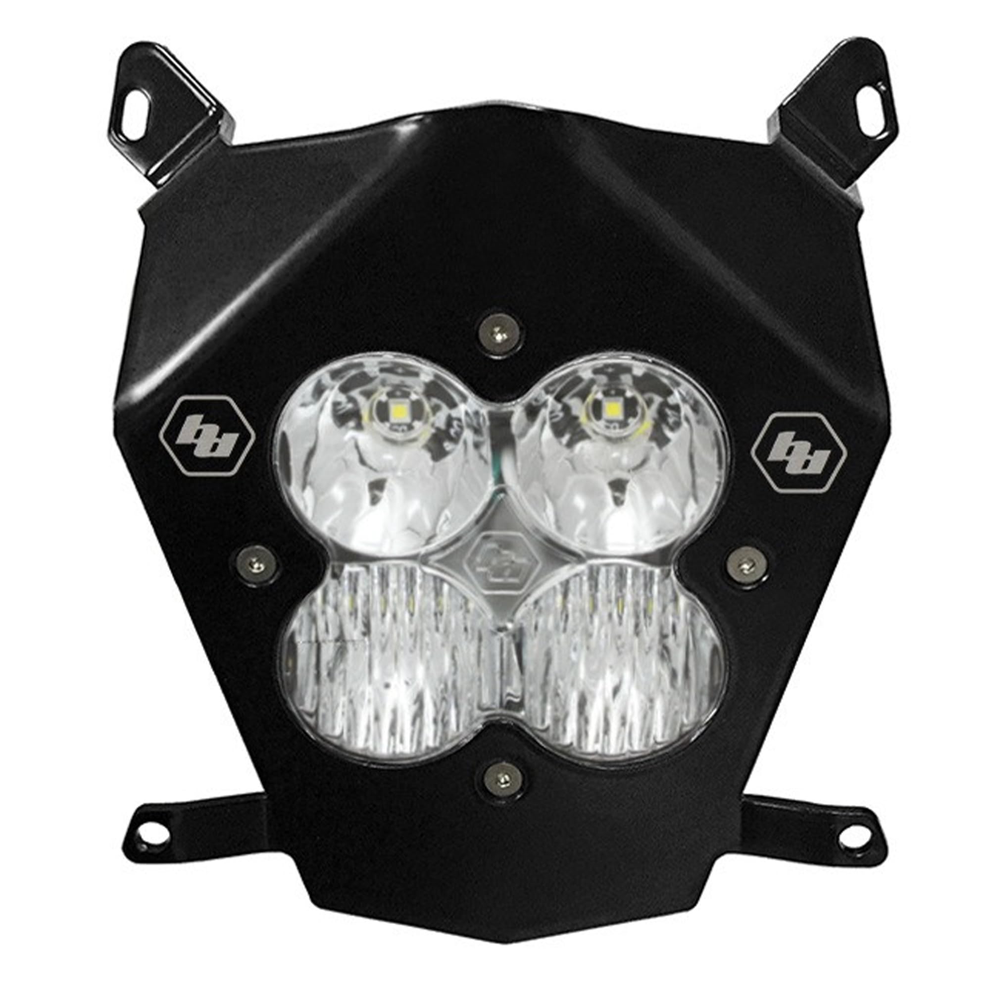 KTM Enduro R 690 Motorcycle Baja Designs XL Pro (D/C) LED Headlight Kit (Driving/Combo; Clear)