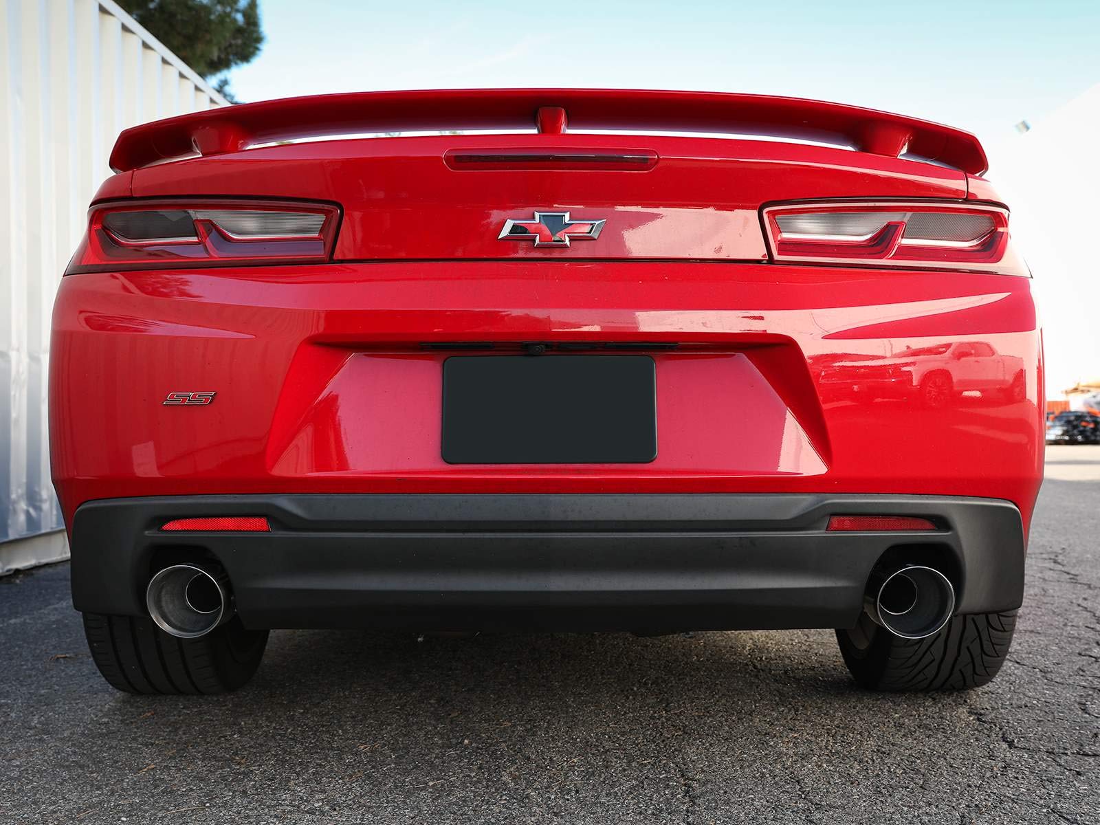 MACH Force-Xp aFe Power 2-1/2 IN 409 Stainless Steel Axle-Back Exhaust System Polished