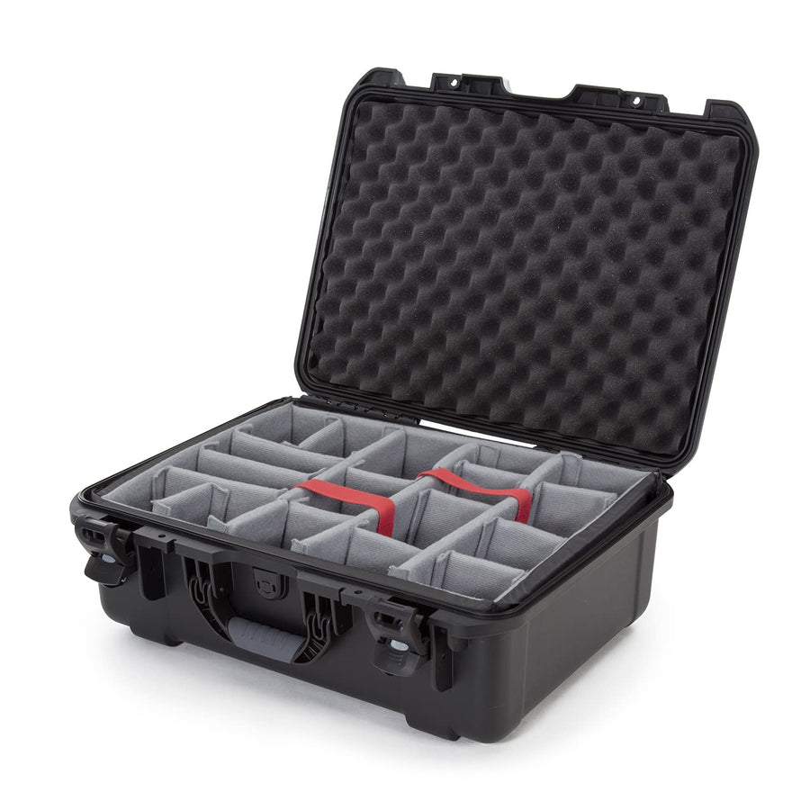 Nanuk 940 Large Series Lightweight NK-7 Resin Waterproof Protective Case with Padded Dividers, Black