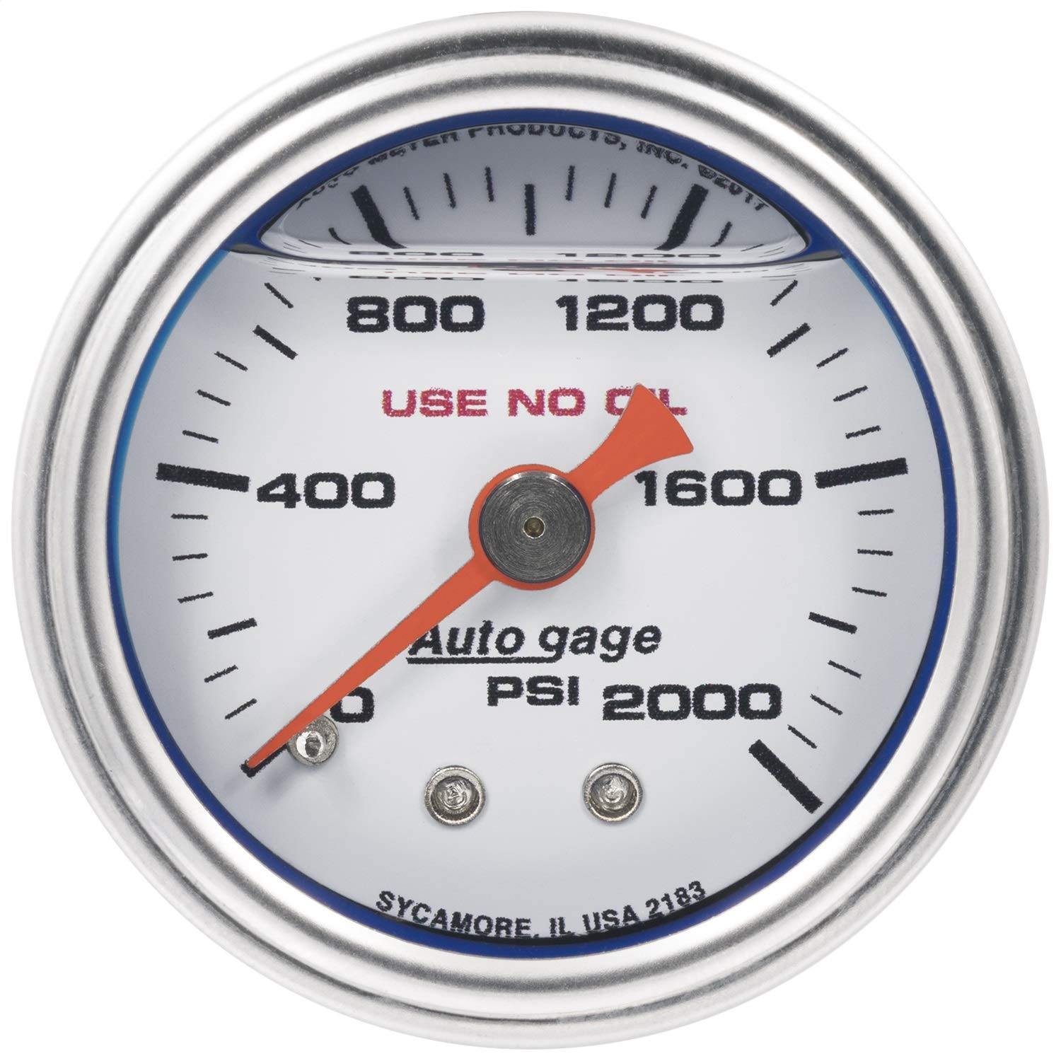 Gauge Auto Meter 2183 Pressure Accessories