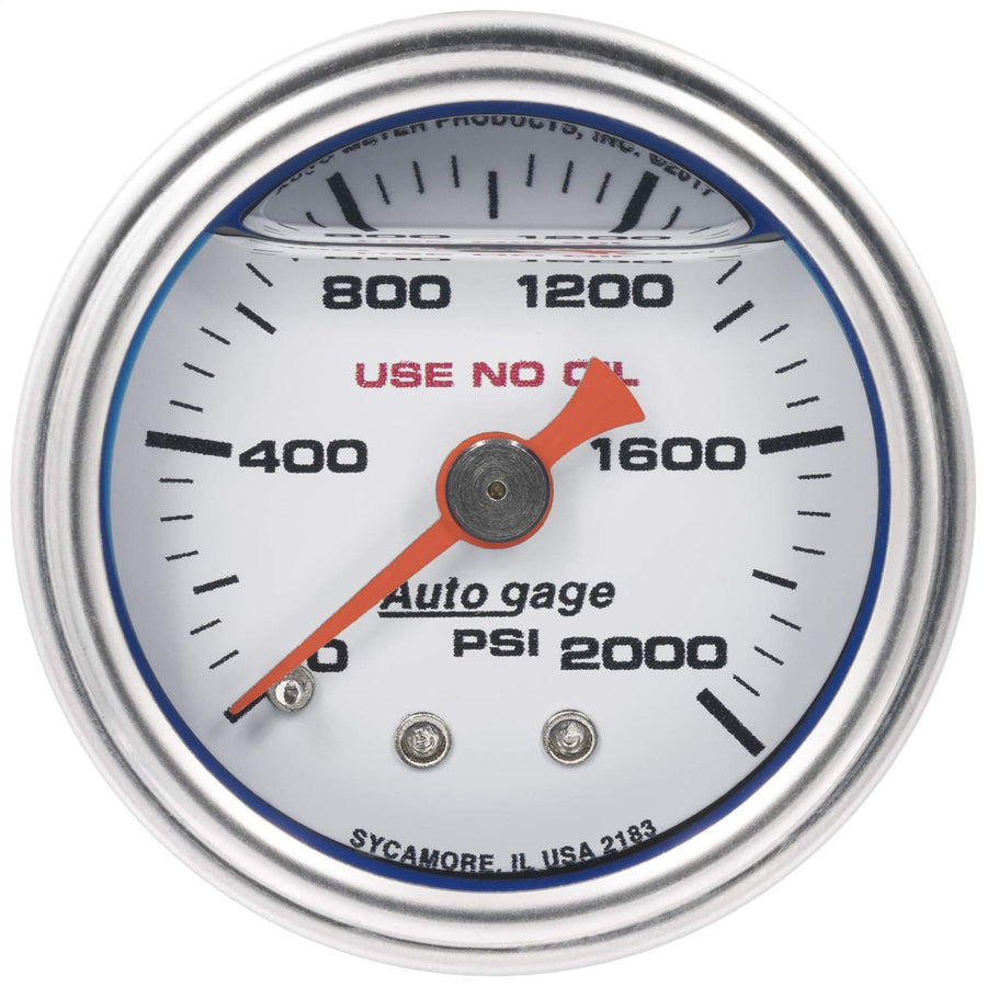 Gauge Auto Meter 2183 Pressure Accessories