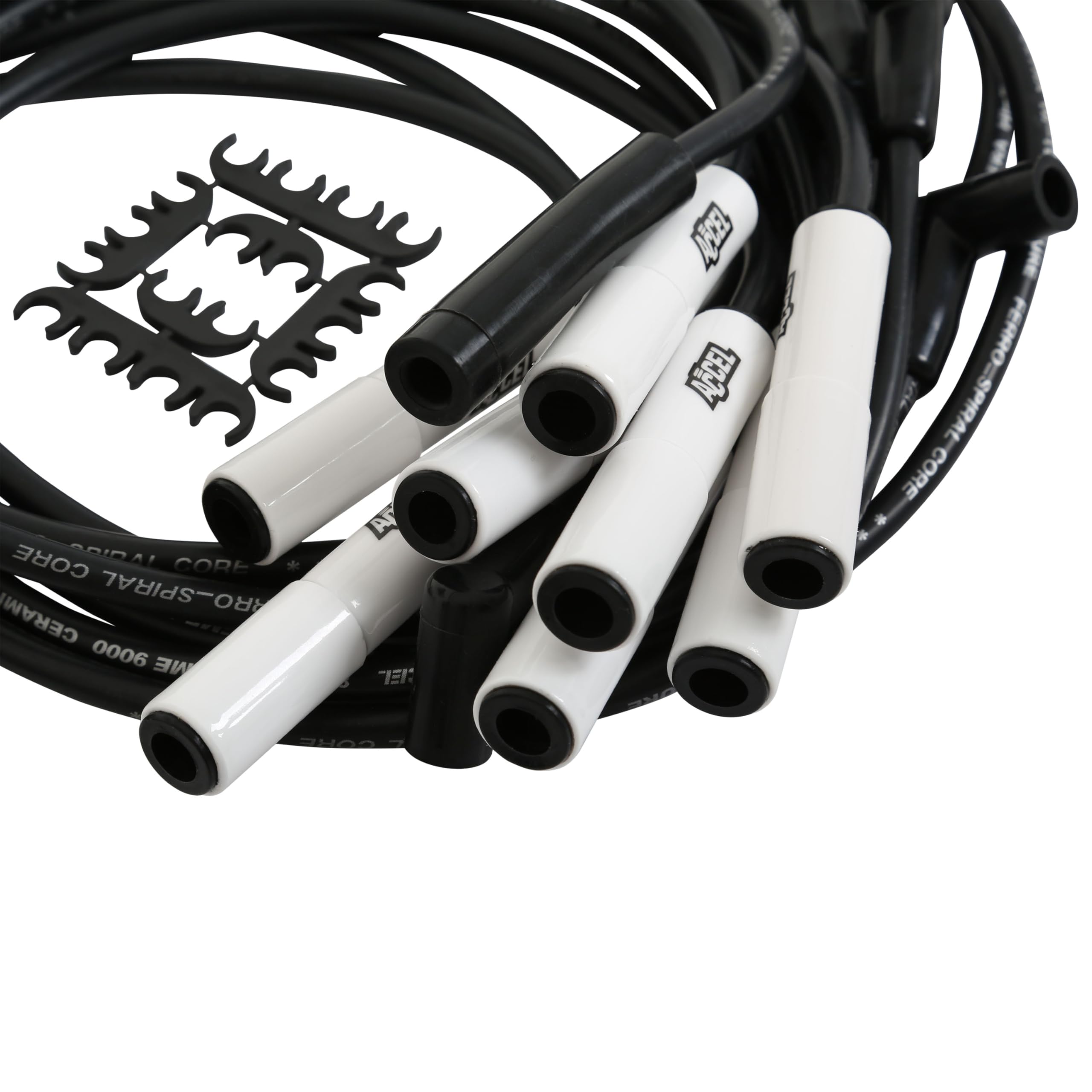 Extreme 9000 ACCEL 9023C Spark Plug Wire Set Ceramic Boot