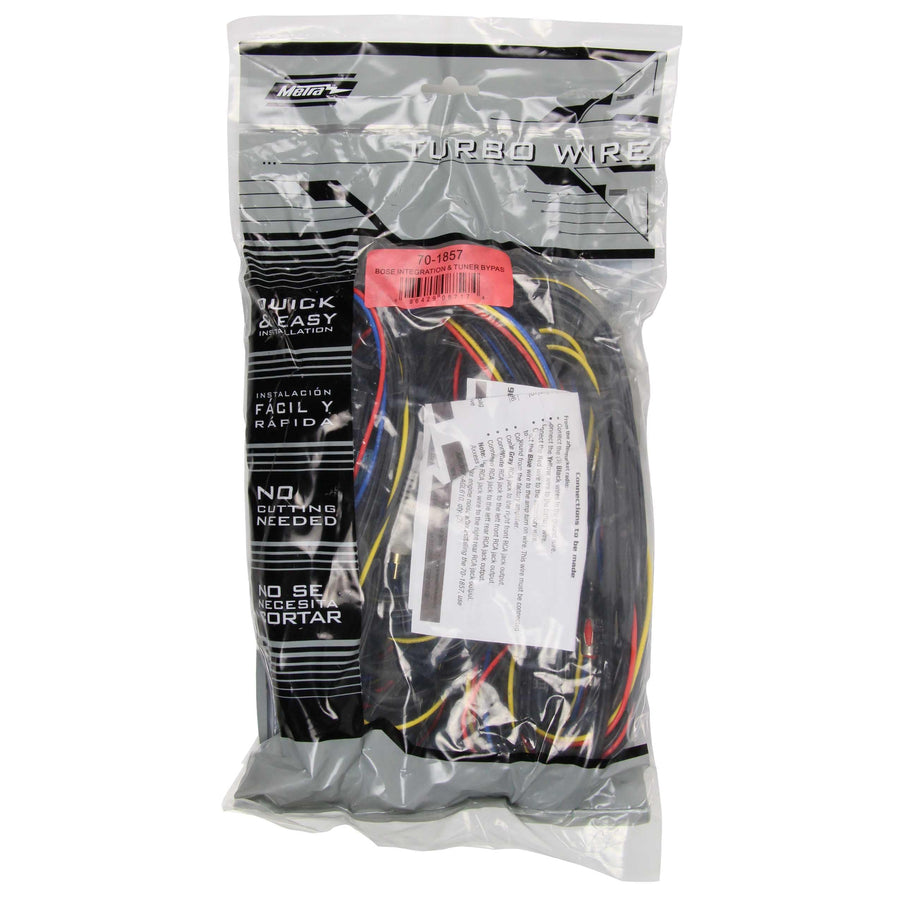 Metra Tuner Relocation 70-1857 and Bose Integration Harness for Select GM Vehicles