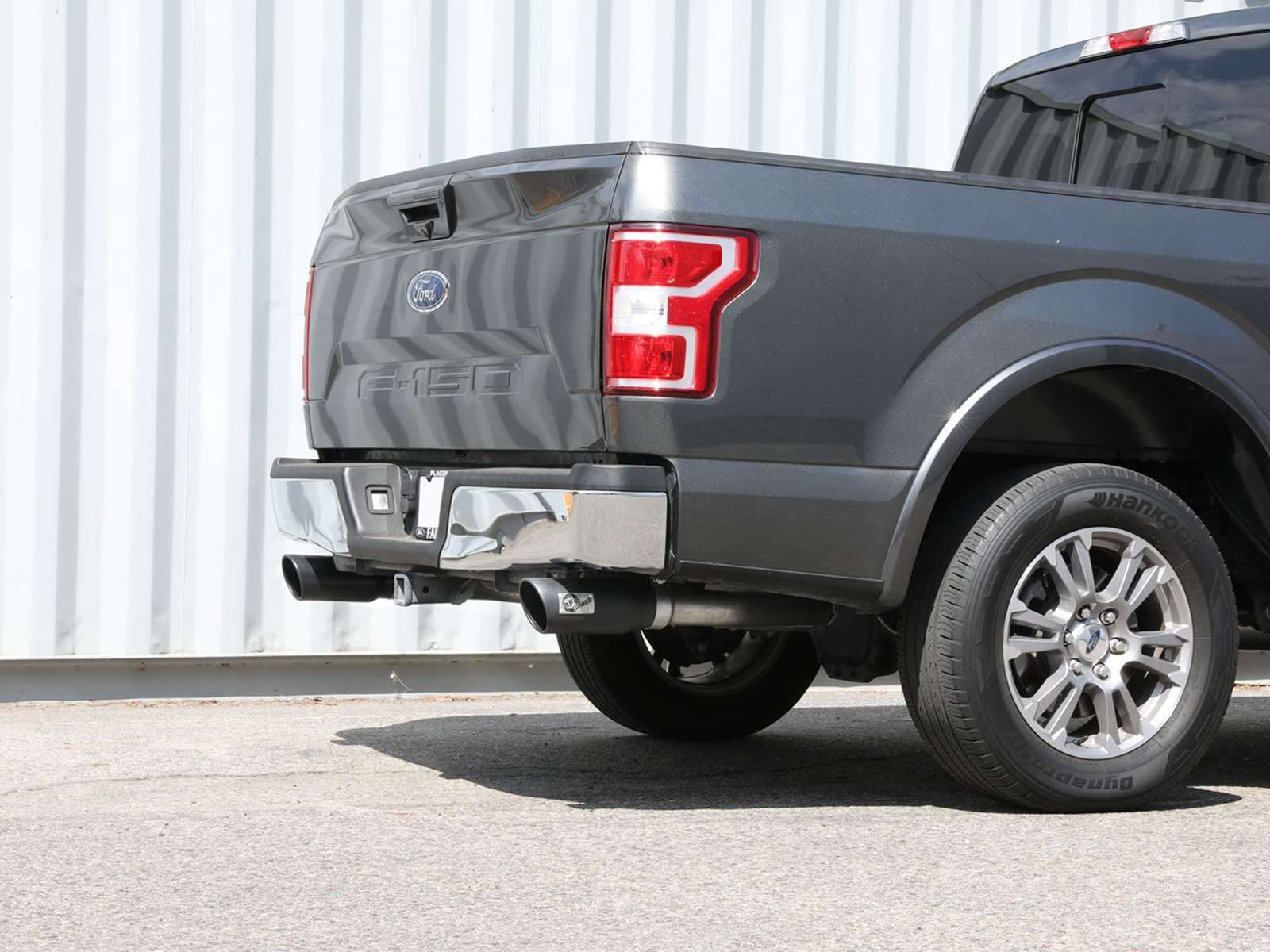 Vulcan Series aFe POWER 49-33130-B Cat-Back Exhaust System, 3" 304 Stainless Steel, Black Tips, for 2015-2020 Ford F-150