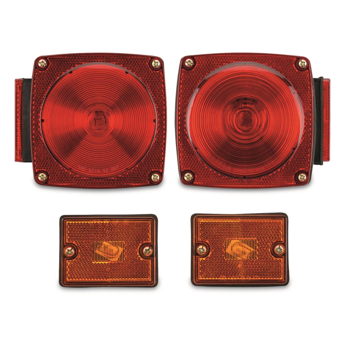 Standard TOWSMART 80 in. Under Trailer Light Kit with Side Marker Lights