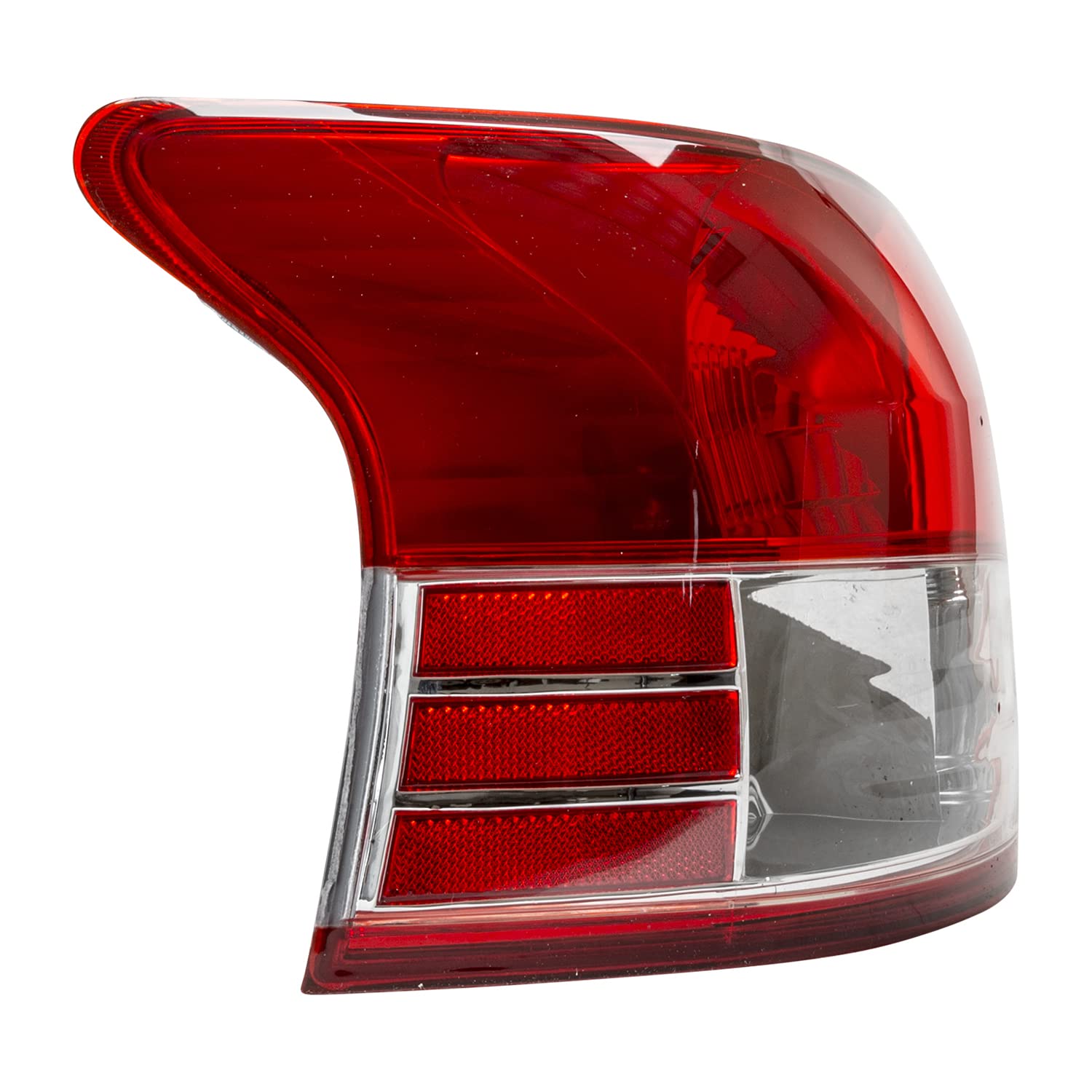 Left TYC Tail Light Assembly Compatible with 2007-2012 Toyota Yaris