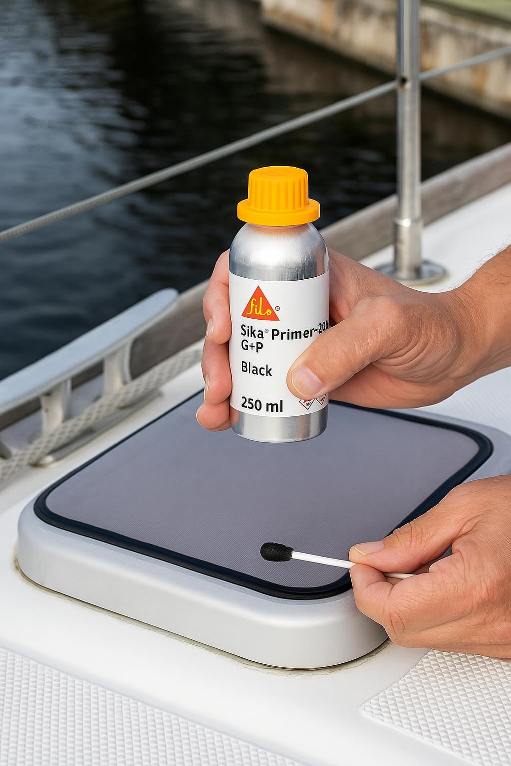 250ml Bottle Sika Primer-206 G+P Black