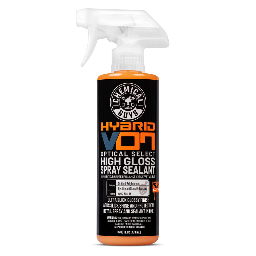 Chemical Guys Hybrid V7 WAC_808_16 Optical Select High Gloss Spray Sealant & Quick Detailer (Safe for All Finishes Including Ceramic Coatings), 16 fl oz, Orange Scent