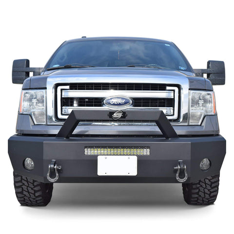 Elevation Bullnose Front Bumper Steelcraft 70-11410 Textured Black Elevation Bullnose Front Bumper