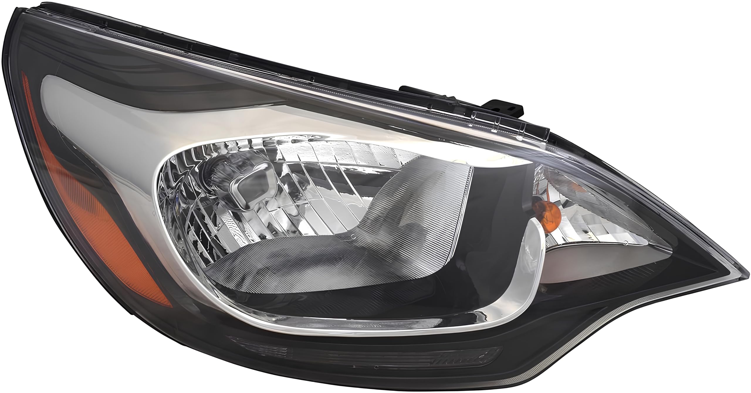 Right TYC Headlight Assembly Compatible with 2012-2017 Kia RIO