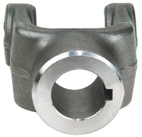 Power Take Off (PTO) MOOG 1812 End Yoke for 1-1/2" Round Bore, 3/8" Keyway