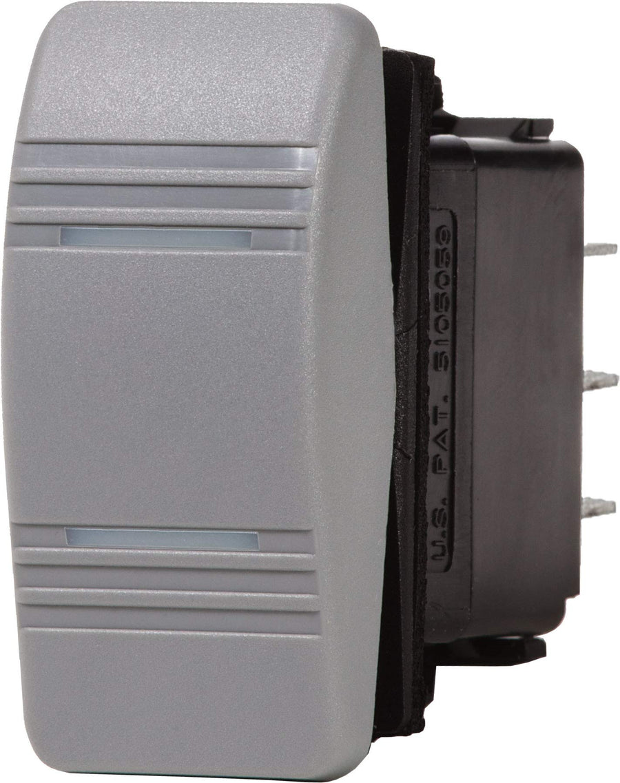 Water Resistant Blue Sea Systems 8220 Contura Switch , Gray